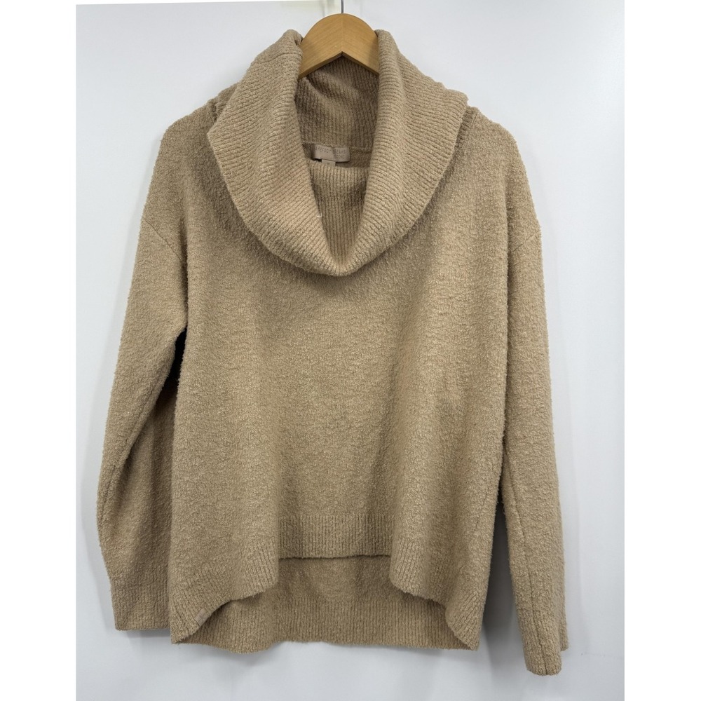 Barefoot Dreams EcoChic Sweater Womens Medium Cowl Neck Pullover BDWNV20803